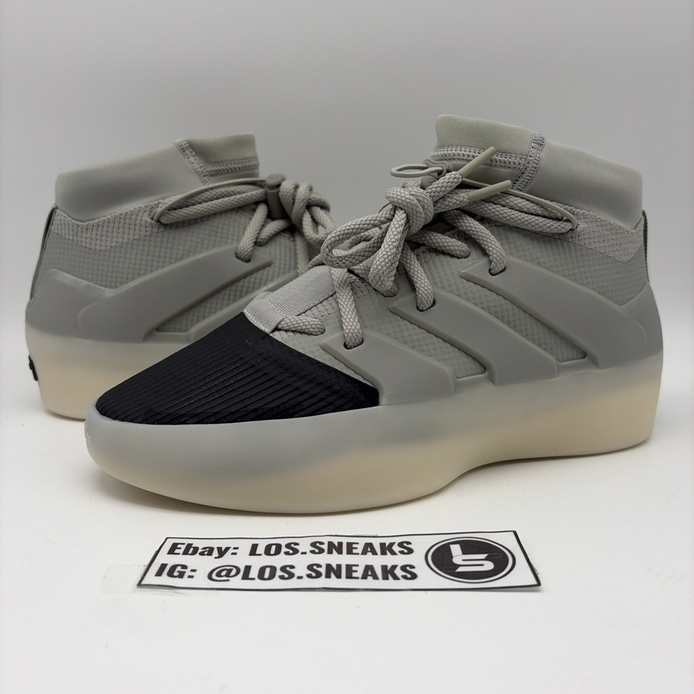 Size 9 - Fear of God Athletics x adidas I BASKETBALL Sesame Carbon (IE6188)
